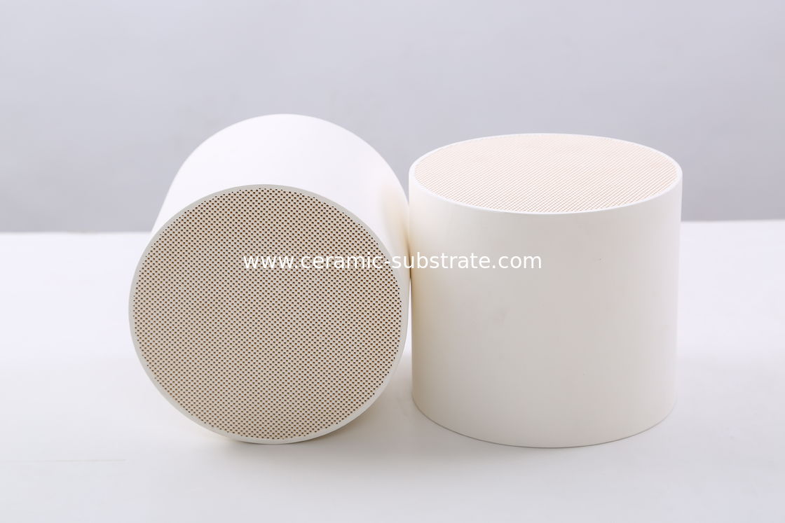 Car Diesel Particulate Filter , Honeycomb Ceramic Substrates , ceramic support