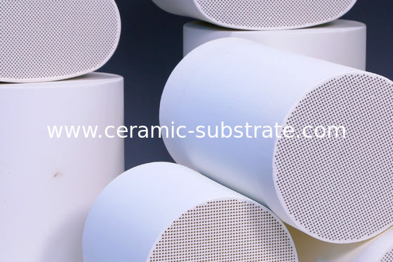 Mua Cordierite Ceramic Diesel Catalytic Converter Substrate  / Alumina Ceramic Substrate online manufacture